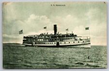 Postcard S. S. Shinnecock Steamer Repurchased by P & O 1914 Long Key FL Florida picture