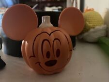 NEW Mickey Mouse Jack O Lantern Pumpkin Tea Light picture