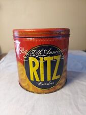 Vintage 1984 Ritz 50th Anniversary Cracker Tin Collectible Food Container picture