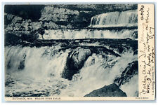 1907 Willow River Falls Hudson Wisconsin WI Antique Tuck Art Postcard picture