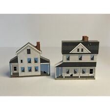 VTG Cats Meow Village Amish Life Series Dawdy Haus & Levi Miller Home Set of 2 picture