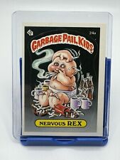 1985 Garbage Pail Kids Original Series 1 #24a Nervous Rex NM  Vintage picture