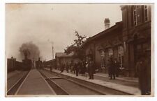 ESTONIA 1928 RAILWAY STATION PASSENGERS, EESTI RAKVERE RAUDTEEJAAM POSTALLY USED picture