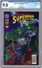 Superman The Man of Steel #54N CGC 9.0 Newsstand 1996 4431455010 picture