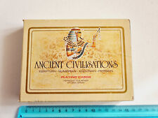 ANCIENT CIVILISATIONS EGYPTIAN FOURNIER VINTAGE PLAYING CARDS PLAYING CARDS NEW picture