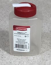 RUBBERMAID LITTERLESS JUICE BOX 8.5 oz WITH RED LID - BPA FREE - NEW picture