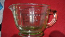 Glass /Green Depression/ 2 Cup Measuring Cup picture