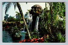 Anaheim CA-California, Disneyland-Skull Rock at Pirate's Cove Vintage Postcard picture