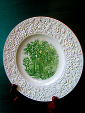 Wedgwood Queensware Russell Sage College 80th Anniversary Plate 1941 Gurley Hall picture