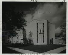 1972 Press Photo Temple Sinai's Julian B. Feibelman Chapel faÃ§ade - noc90490 picture