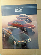 1992 FORD CARS - 16 PAGES picture