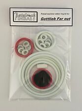 1974 Gottlieb Far Out Pinball Machine Rubber Ring Kit picture