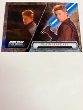 2016 Star Wars Evolution Base Card #2 Anakin Skywalker: Padawan picture