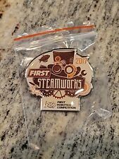 FIRST Robotics Competition (FRC) 2017 Steamworks Enamel Pin picture