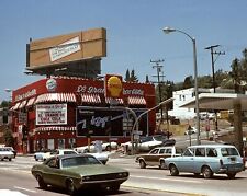 1970s LOS ANGELES Sunset Strip Street Scene 8.5X11 PHOTO  (201-J) picture