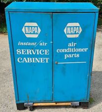 Vtg Napa Air Conditioner Parts Instant /Air Service Cabinet 42