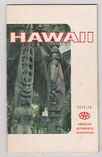 1972-73 AAA Tour Guide of Hawaii  - maps, prices, descriptions of establishments picture