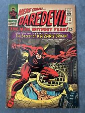 Daredevil #13 1966 Marvel Comic Book Key Issue 1st Vibranium Anti Metal Kirby VG picture