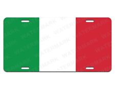 Italy Country Flag License Plate Tag For Home, Street, Road Aluminum Metal Sign picture