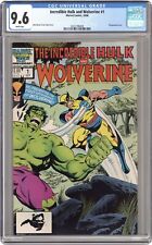 Incredible Hulk and Wolverine #1 CGC 9.6 1986 4322796008 picture
