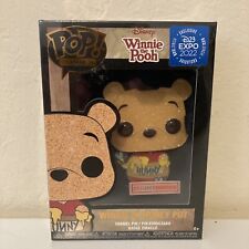 Funko Pop Disney Winne The Pooh in Honey Pot Box Lunch Expo 2022 Glitter Pin picture