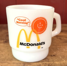 Vintage White McDonald’s Mug Coffee Mug Good Morning picture