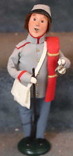 BYERS CHOICE CAROLER CONFEDERATE SOLDIER CHRISTMAS 2011 picture