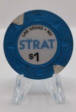 The Strat Hotel Casino Las Vegas Nevada 2019 $1 Chip D2872 picture