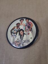 Vintage 1980's Boy George Culture Club Pinback Pin 2 1/4