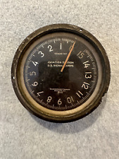 WW 1 US SIGNAL CORP ALTIMETER 15000 FT BY TEXAS INSTRUMENT MODEL 2081-A picture