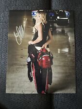 Lizzy Musi Signed 8 X 10 Photo Pro-Nitrous Drag Racing Gorgeous Street Outlaws picture
