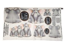 Patty Reed Designs Elephant Pillow Fleece Fabric Kit 2008 Nursery Baby Shower picture