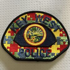 Key West Police Department Autism awareness patch. KWPD & ASK picture
