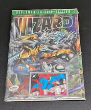 Sealed First Edition Wizard, Superman Tribute Edition With DC Collector Card picture