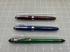 Judd's Lot of 3 New Eye Dropper Fountain Pens picture