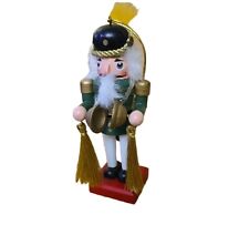Vtg 1990s Nutcracker King  Wooden Christmas 6” On Stand picture