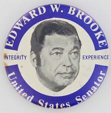 Edward Brooke 1st Black Senator 1972 Civil Rights 2 1/4