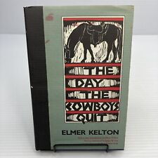 Texas History The Day the Cowboys Quit Elmer Kelton Signed 1986 Western Novel picture