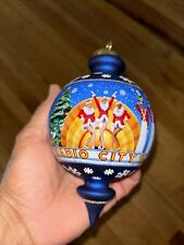 Radio City Christmas Spectacular Rockettes Glass Ornament 2015 #931139 New York  picture