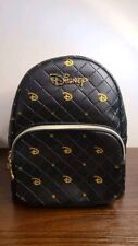 Rare Black & Gold Disney Loungefly Backpack - NWT picture