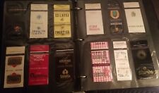 Vintage Matchbook Cover Collection Lot Of 156,  Various Themes And Places picture