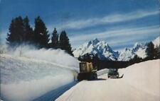 1960 Jackson,WY Teton Peaks in Winter Wyoming Intermountain Tourist Supply Inc. picture