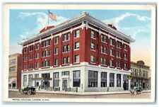 1922 Hotels Eccles Exterior View Building Logan Utah UT Vintage Antique Postcard picture