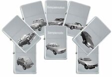 Sturm Lighter With Genuine Engraving: Car Models Brand O & P - Petrol Lighter picture