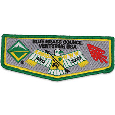2019 Venturing Kawida Lodge 480 Flap Blue Grass Council Patch Kentucky KY OA BSA picture