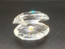 Swarovski Crystal Oyster Clam Shell with Pearl, Excellent Condition  picture