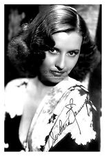 BARBARA STANWYCK SEXY CELEBRITY ACTRESS AUTOGRAPHED 4X6 PUBLICITY PHOTO REPRINT picture