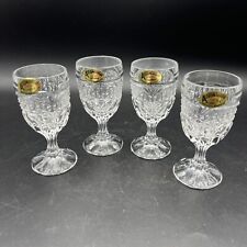 Two VTG Action Zajecar Crystal  Cordial/Shot Glasses made in Yogoslavia 3.5” picture
