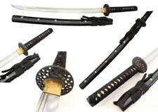 PROF JAPANESE WAKIZASHI SWORD SHORTER TRAINING KATANA STEEL 1060 JOTS026W picture