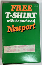 1991 Newport Cigarettes XL Extra Large T-Shirt New In Box Unopened VINTAGE picture